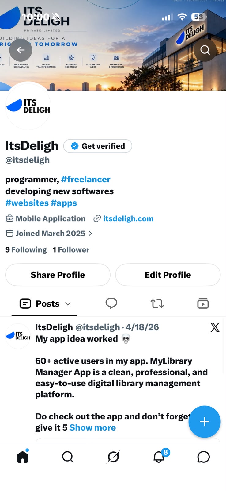 Twitter Profile
